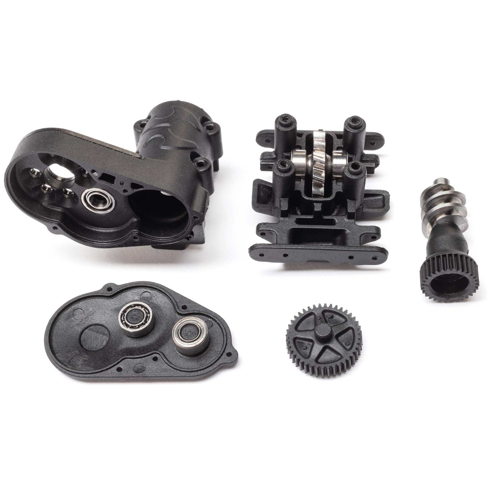 Axial 1/30 SCX30 Jeep Wrangler JLU 4X4 RTR Brushed Rock Crawler (Battery & Charger Included), White - 8