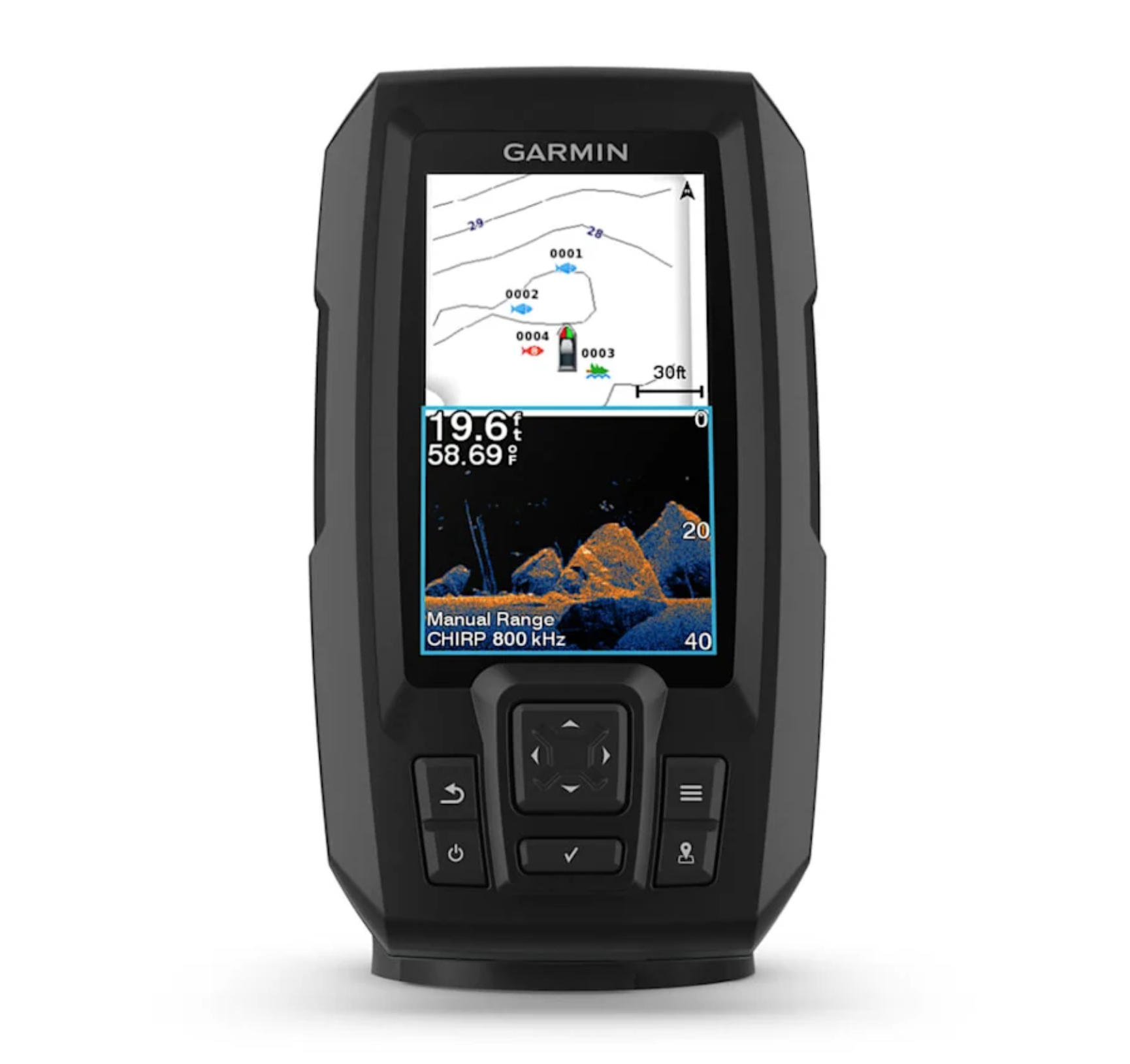 Garmin Striker Vivid 4CV + Transducer