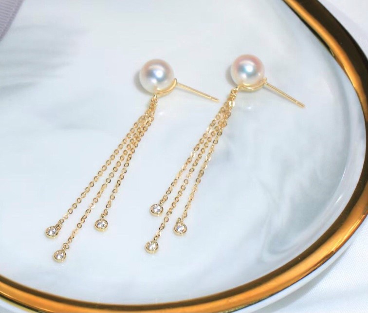 Alisa Aretes de perlas - 2