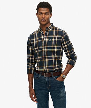 Superdry - Lumberjack Shirt - Bryce Check Navy