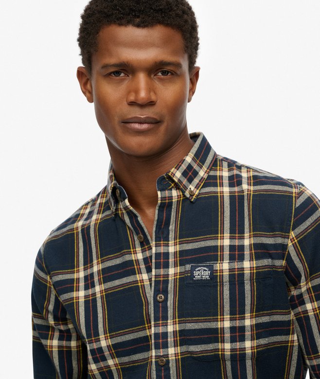 Superdry - Lumberjack Shirt - Bryce Check Navy - 2