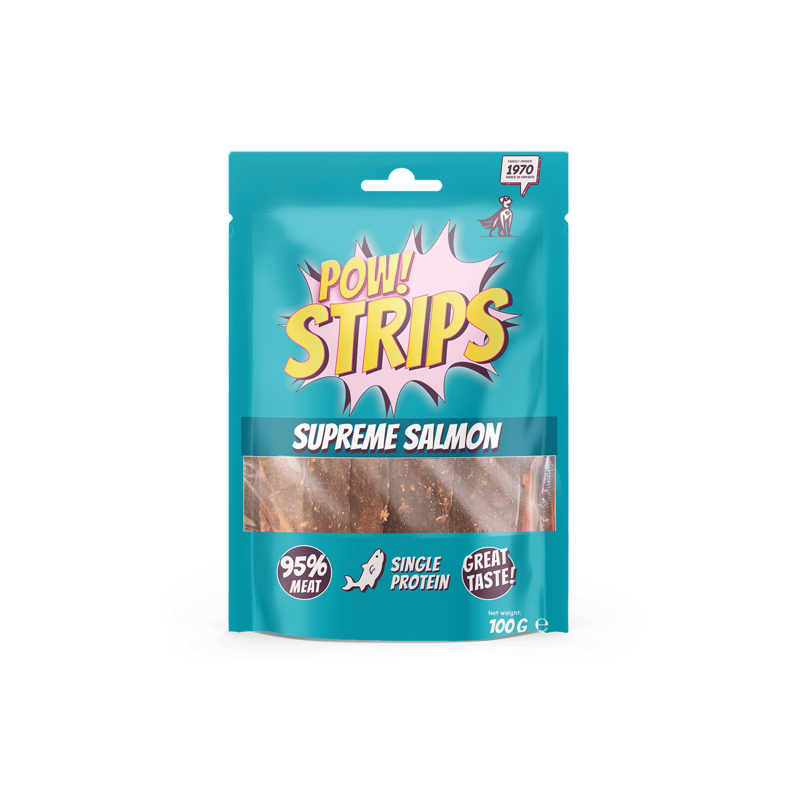 POW! Strips supreme salmon