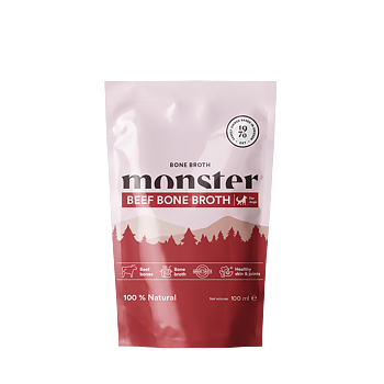 Monster Dog Bone Broth Beef