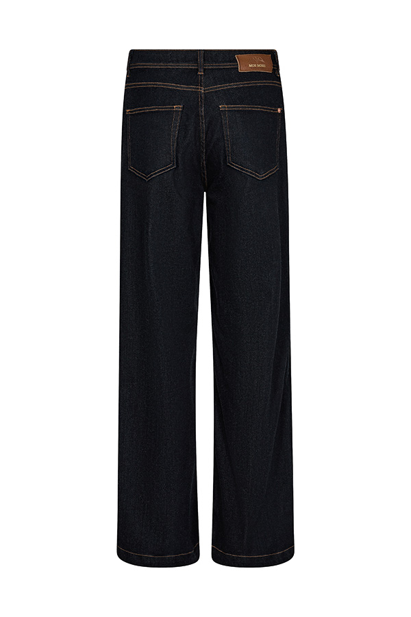 Mos Mosh - MMDara Deluxe Jeans Dark Blue 32 tums benlängd - 4