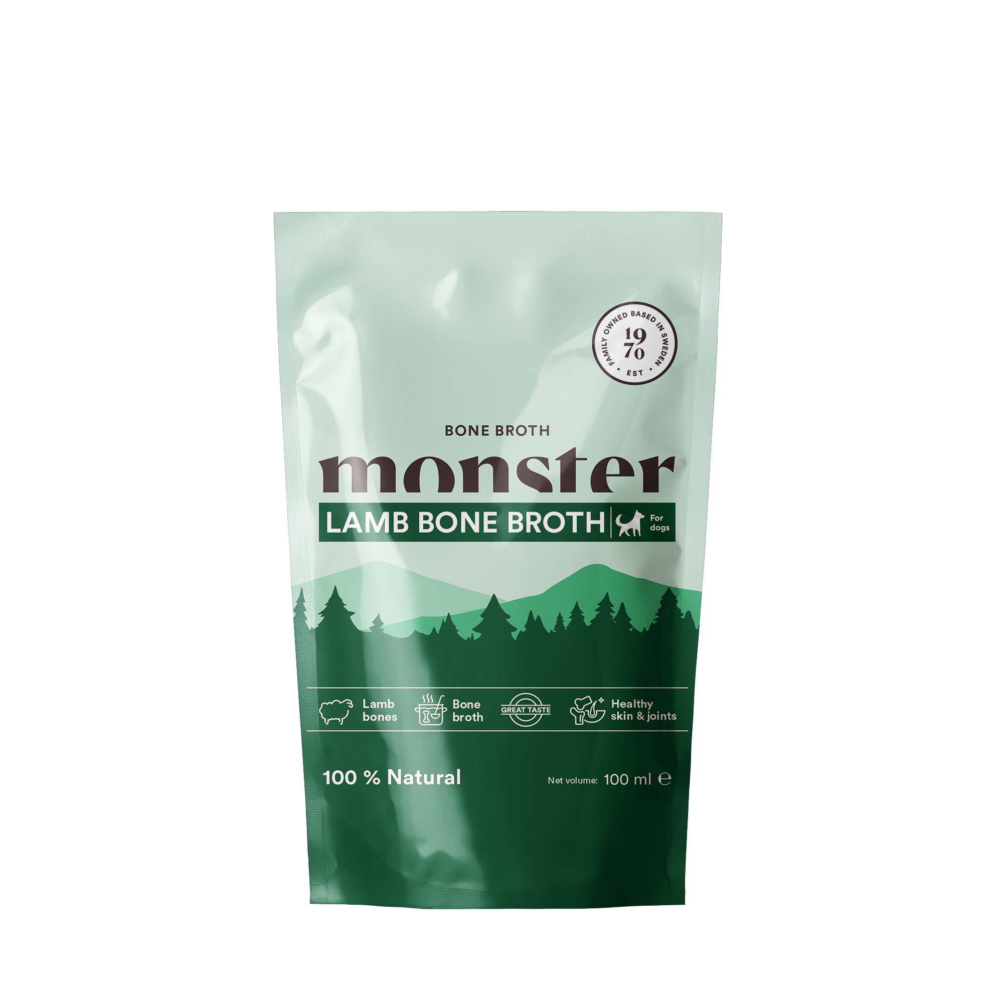 Monster Dog Bone Broth Lamb