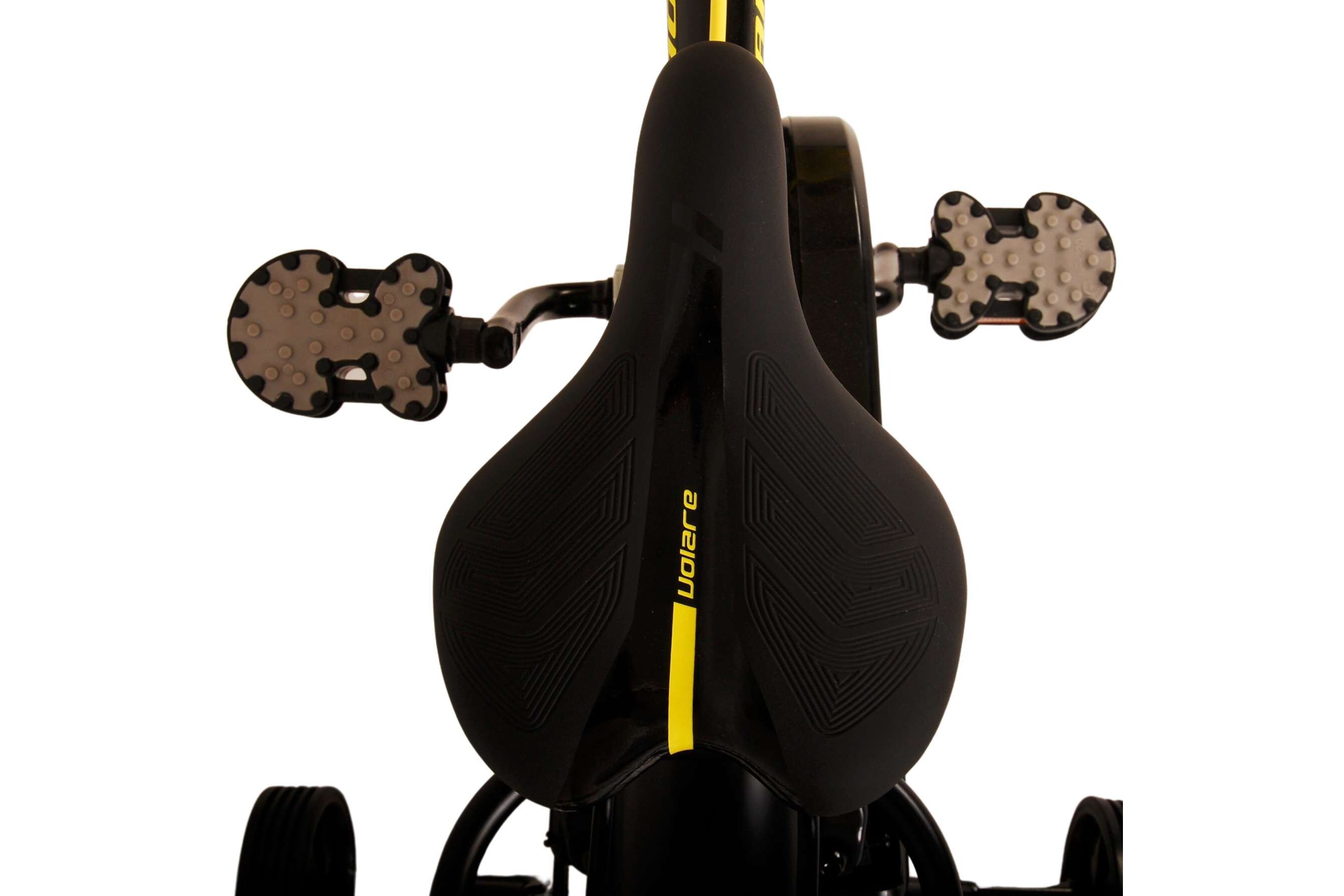 Barncykel Volare Thombike 12 tum – Svart/Gul för barn 3–4 år - 8