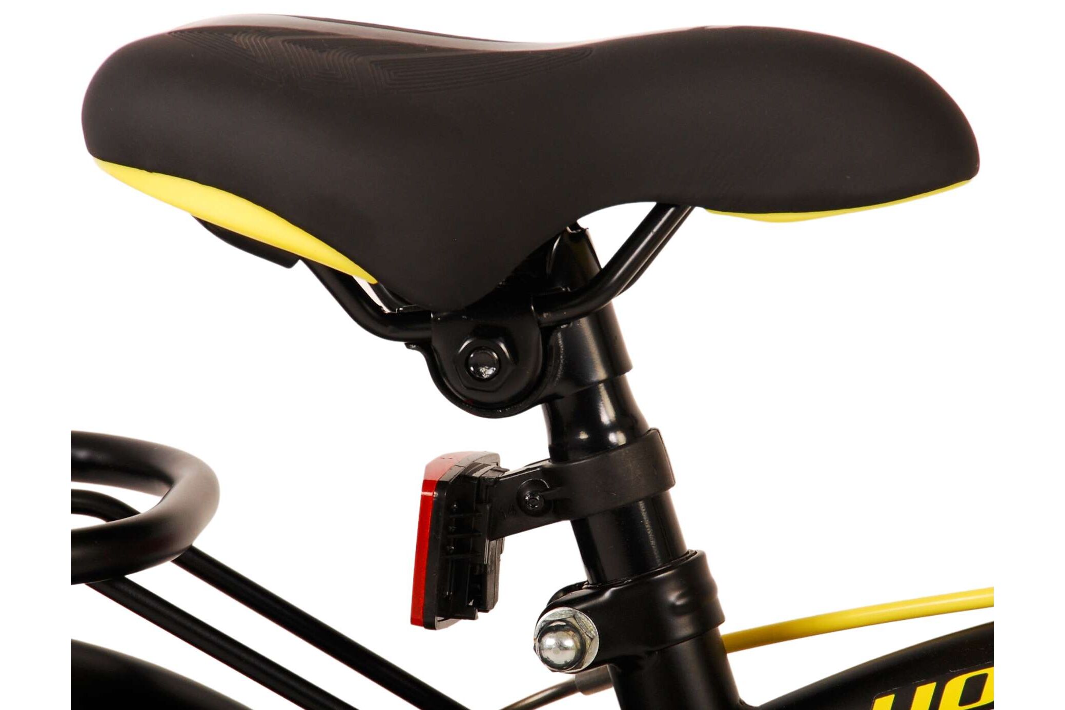 Barncykel Volare Thombike 12 tum – Svart/Gul för barn 3–4 år - 7