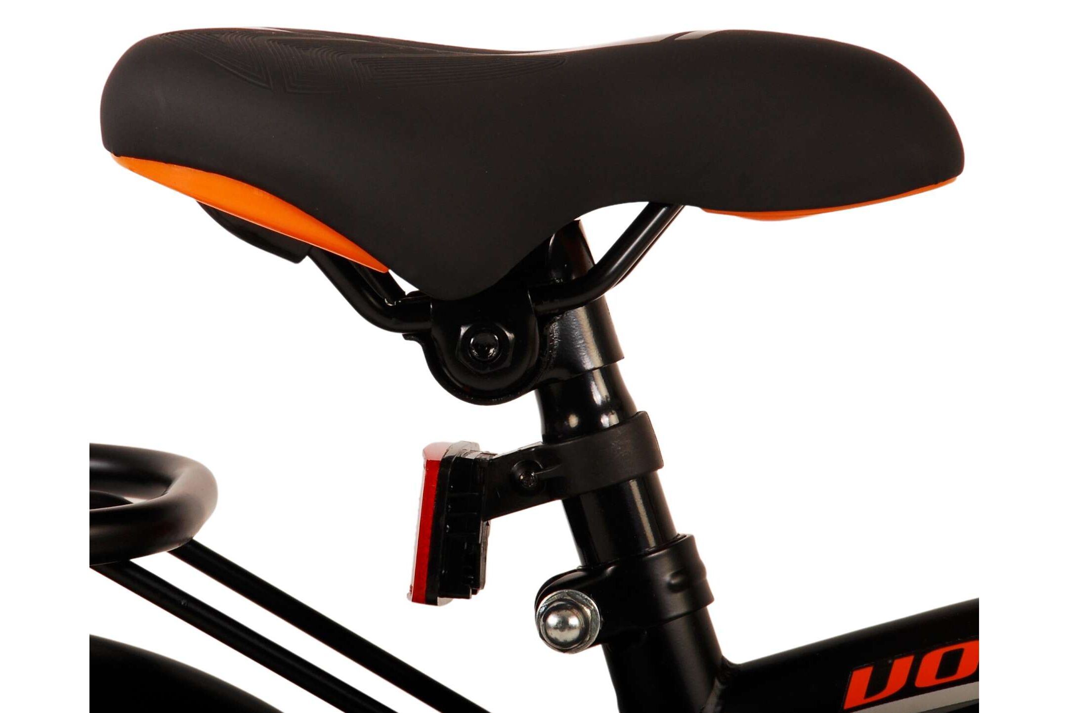 Barncykel Volare Thombike 12 tum – Svart/Orange för barn 3–4 år - 7