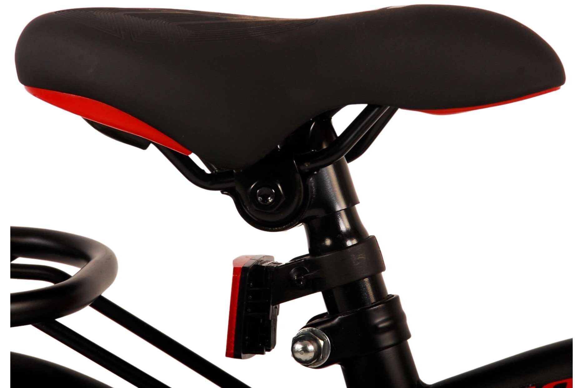 Barncykel Volare Thombike 12 tum – Svart/Röd för barn 3–4 år - 6