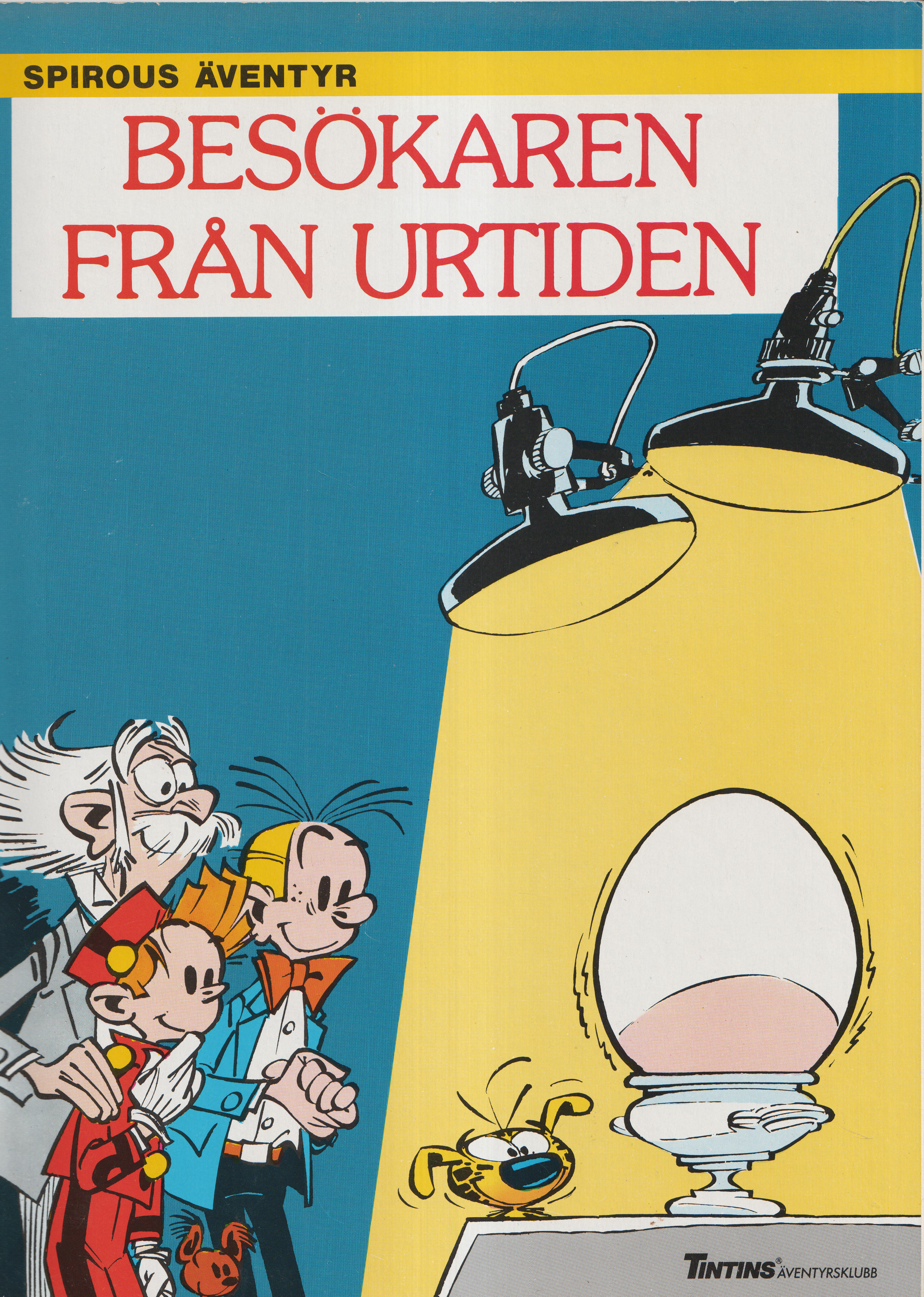 Tintins äventyrsklubb 76, Spirous äventyr 14 Besökaren från urtiden, begagnad