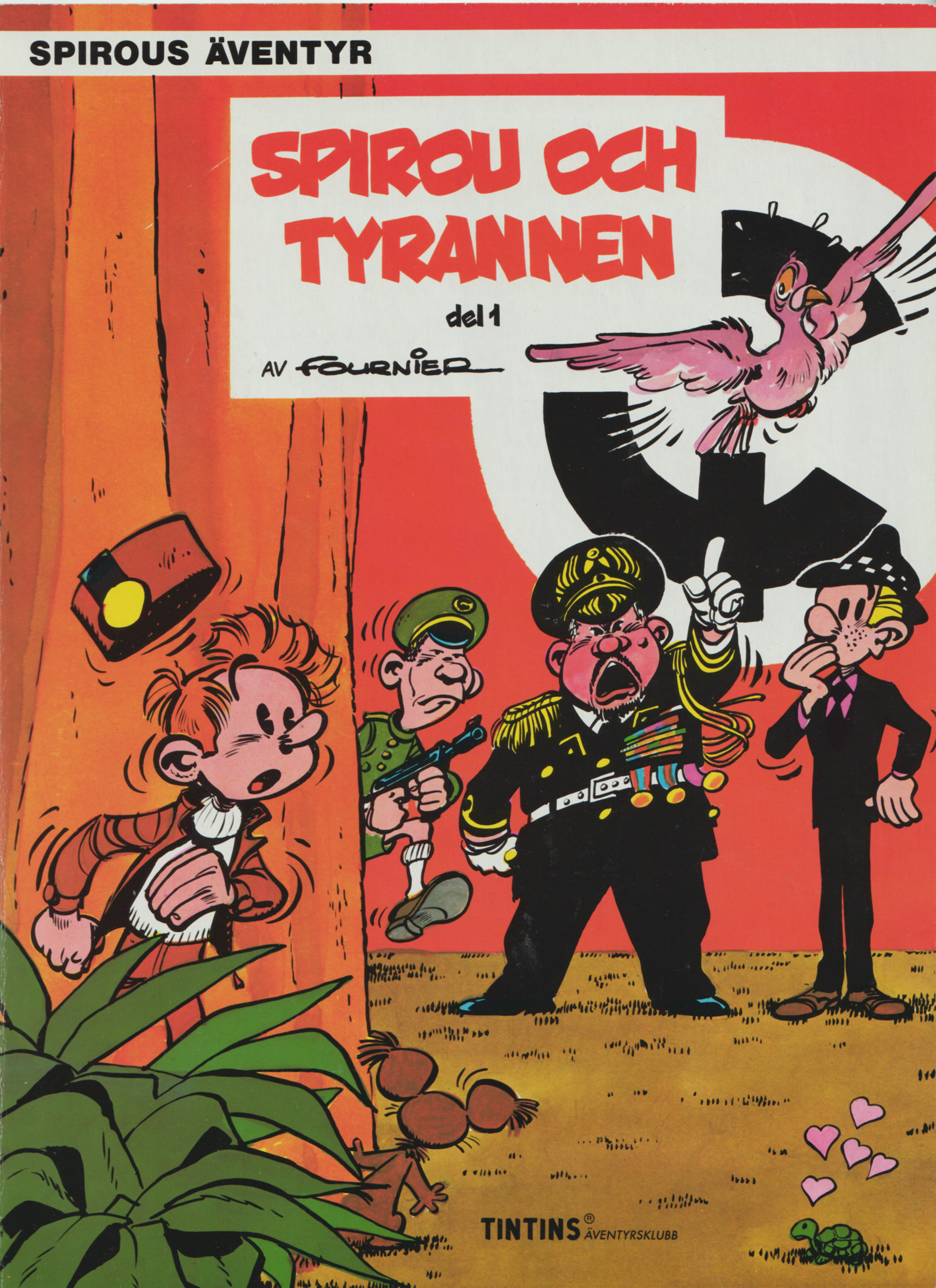 Tintins äventyrsklubb 111B, Spirous äventyr 26 Spirou och tyrannen del 1, begagnad