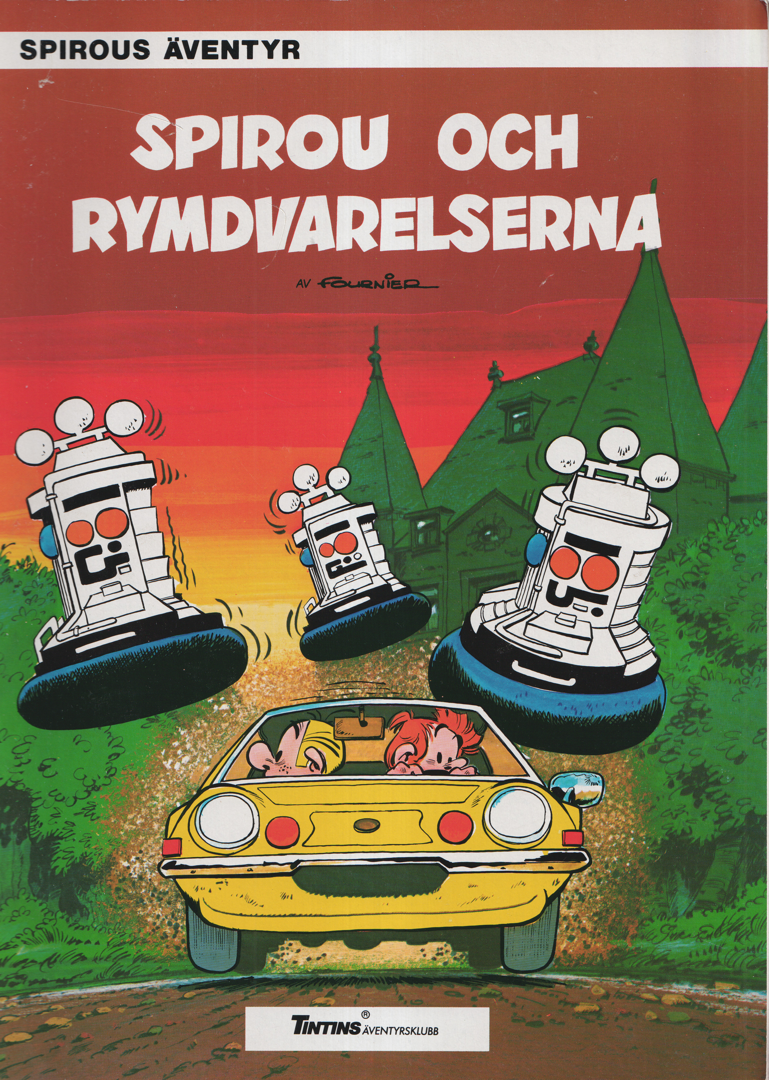 Tintins äventyrsklubb 67, Spirous äventyr 25 Spirou och rymdvarelserna, begagnad