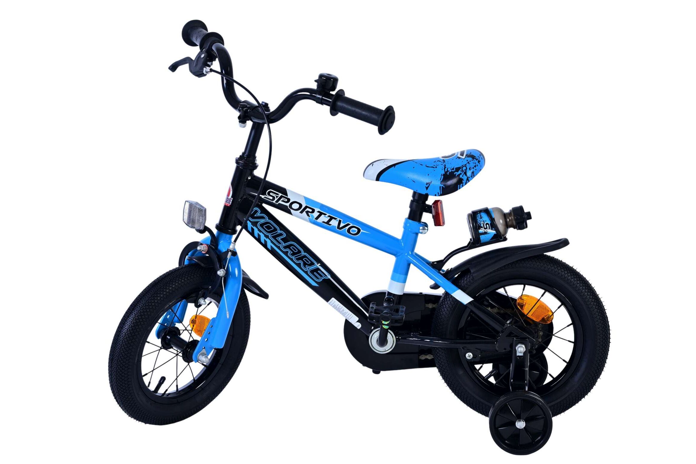 Barncykel Volare Sportivo 12 tum – Blå för barn 3–4 år - 5