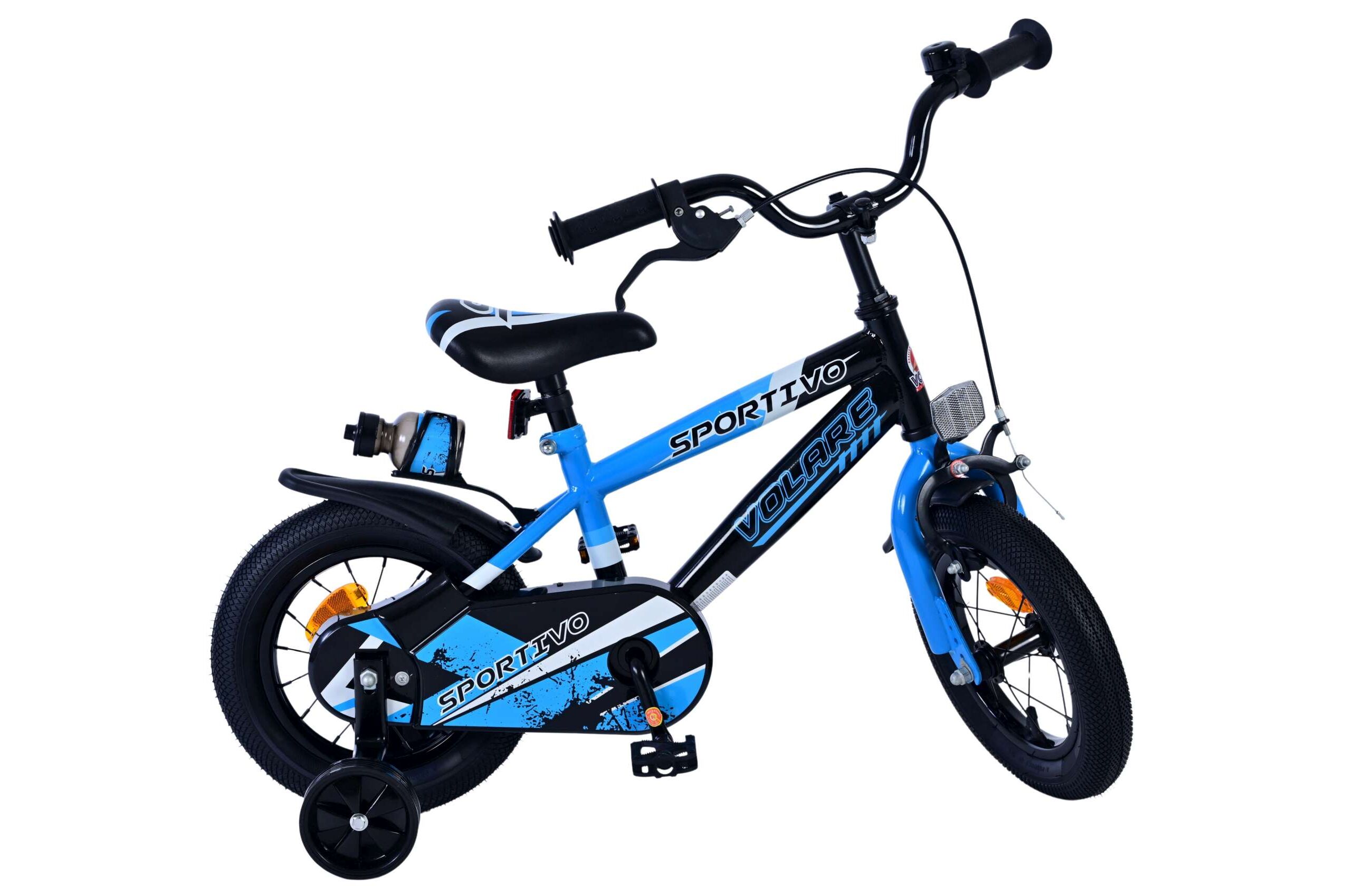Barncykel Volare Sportivo 12 tum – Blå för barn 3–4 år - 6
