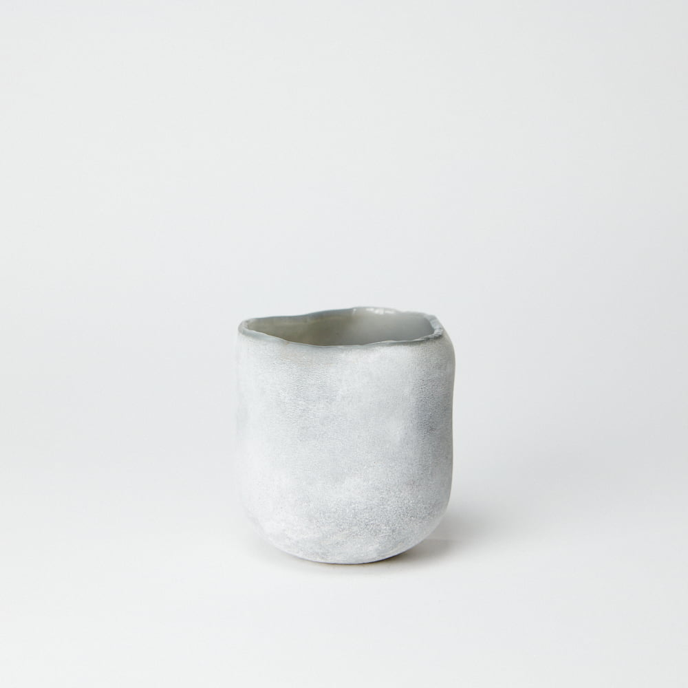 Lantern - Candlestick - Frost - Grey - 8 cm - 6