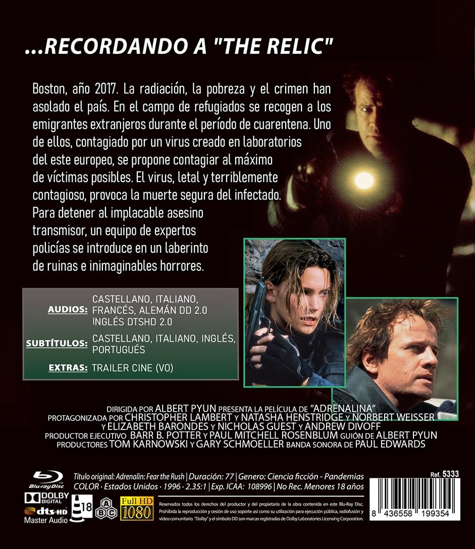 Adrenalin: Fear the Rush (ej svensk text) (Blu-ray) - 2