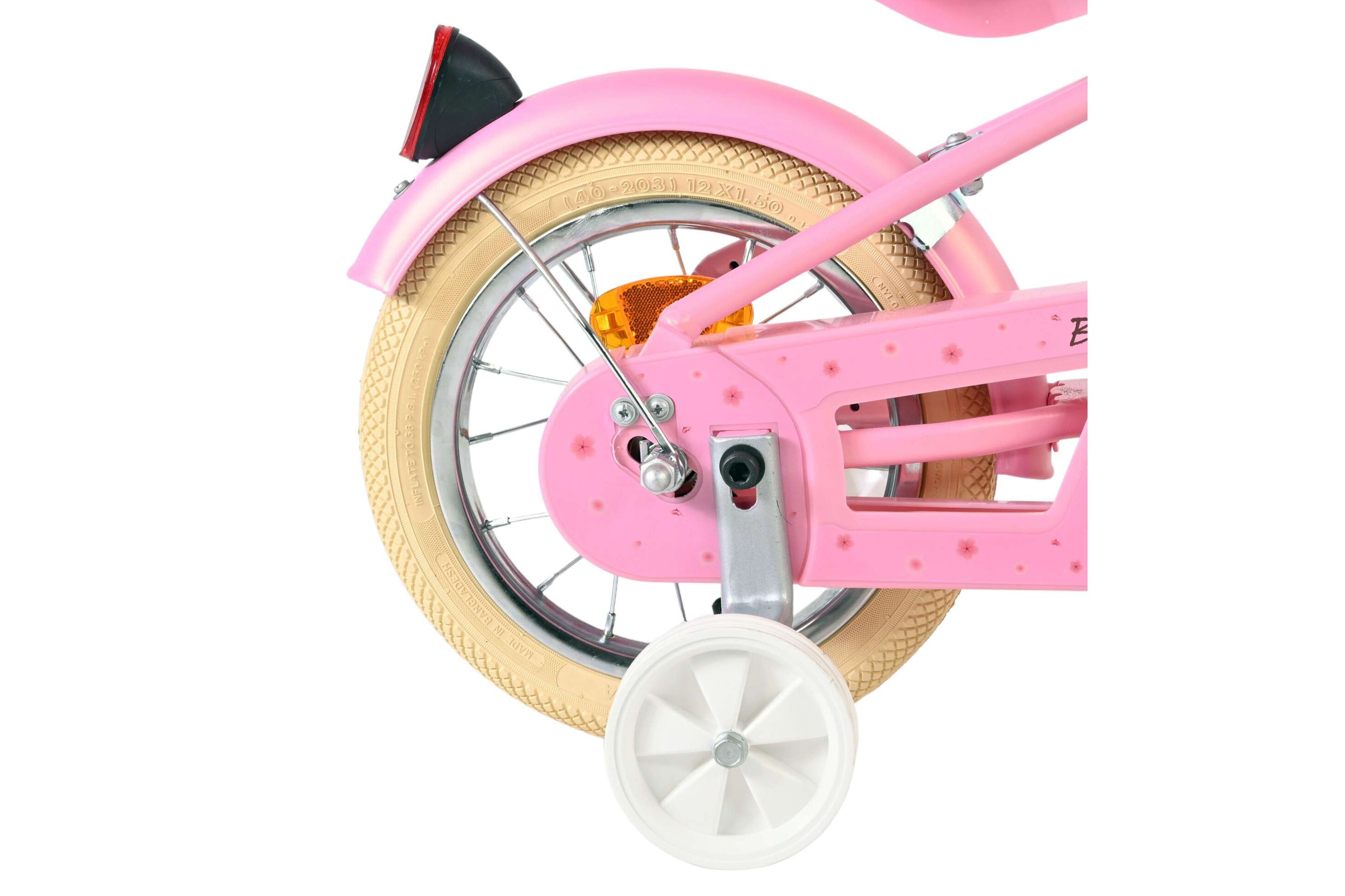 Barncykel Volare Blossom 12 tum – Rosa för barn 3–4 år - 7