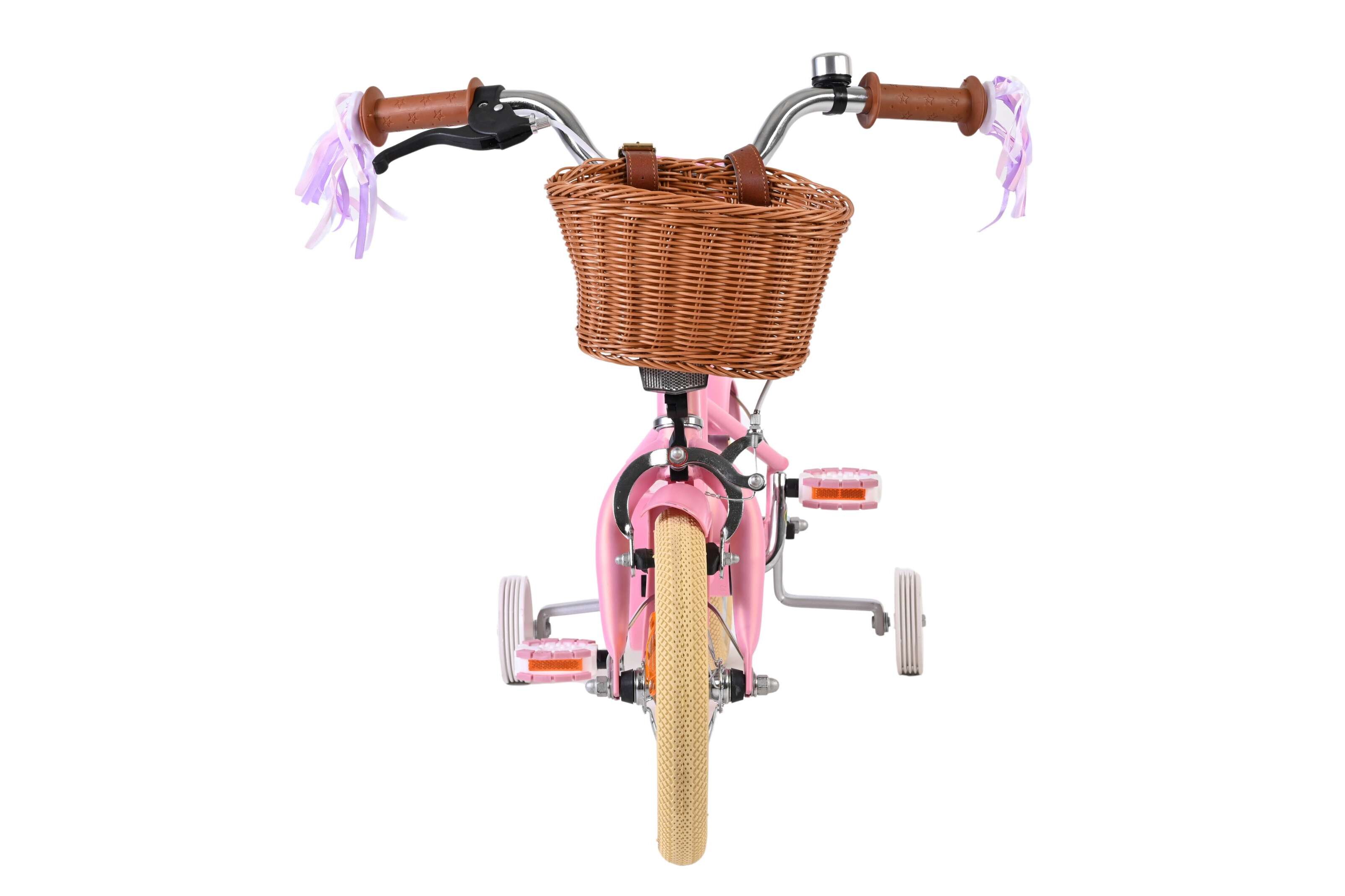 Barncykel Volare Blossom 12 tum – Rosa för barn 3–4 år - 2