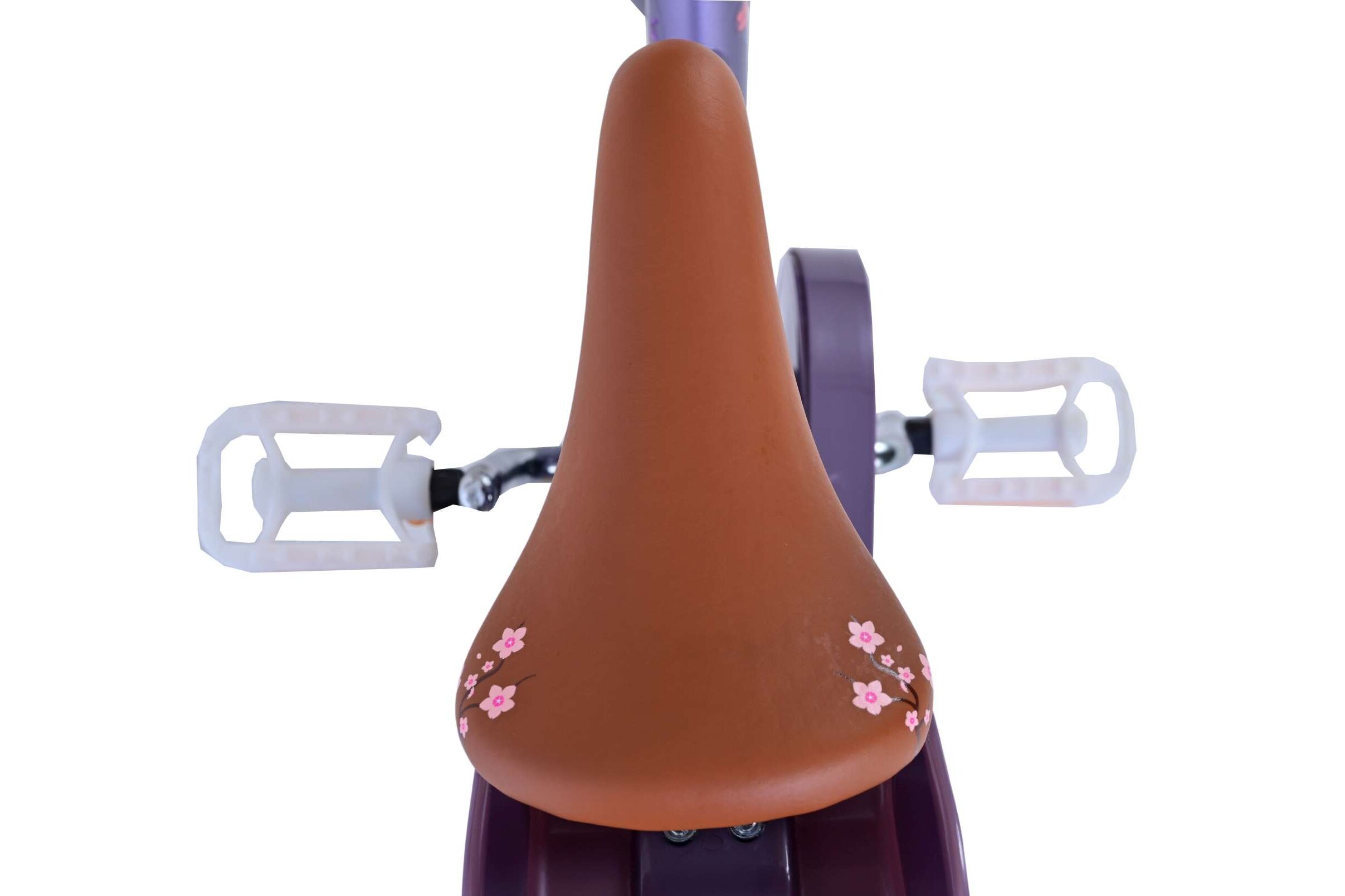 Barncykel Volare Blossom 12 tum – Lila för barn 3–4 år - 3