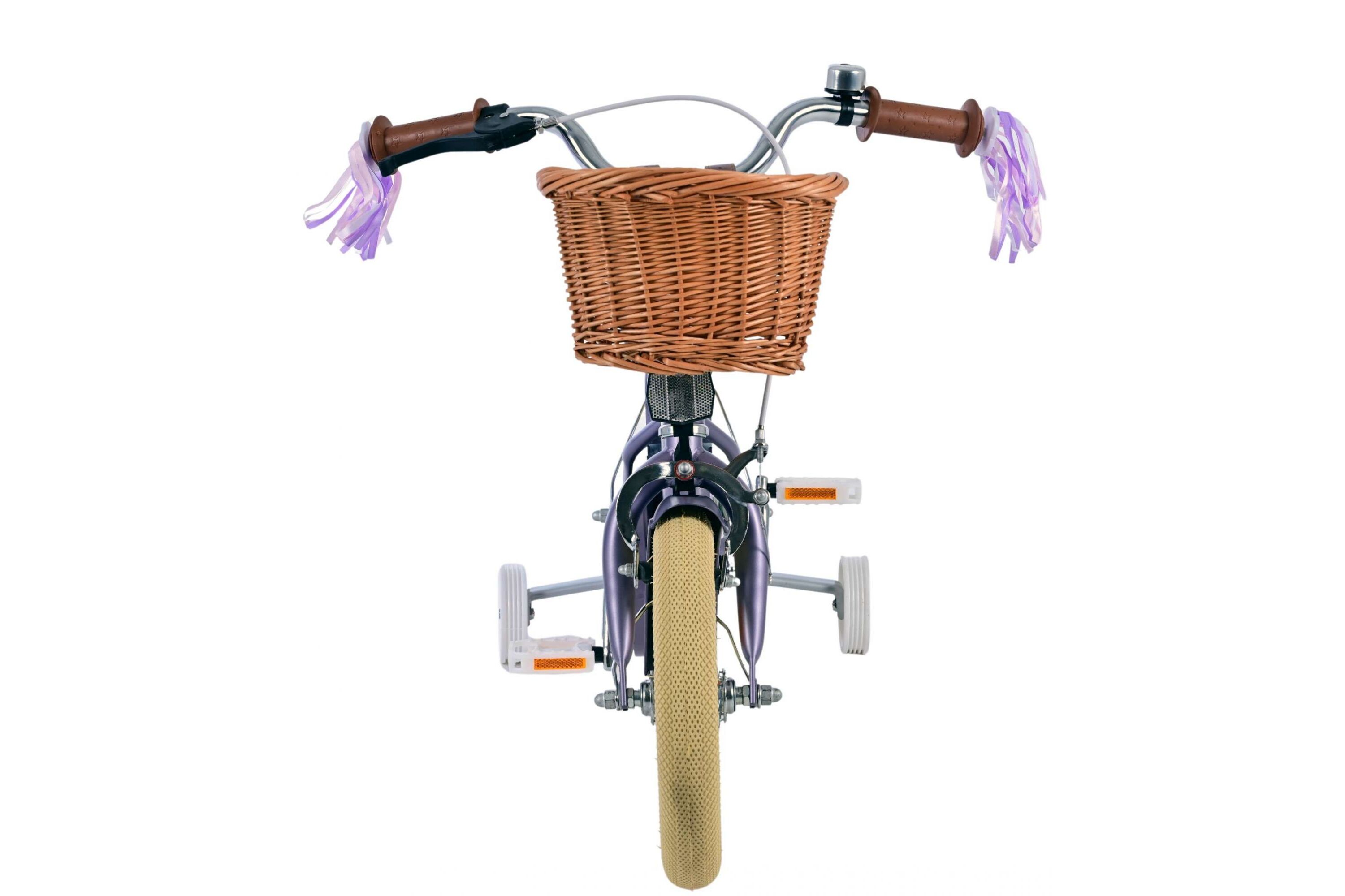 Barncykel Volare Blossom 12 tum – Lila för barn 3–4 år - 7