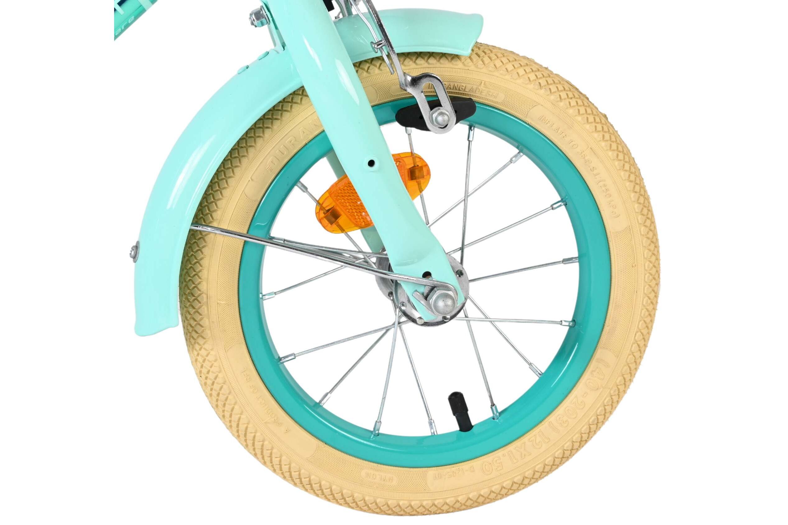 Barncykel Volare Excellent 12 tum – Grön för barn 3–4 år - 4