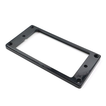 Humbucker Mounting Ring - Flat Bottom 3 x 5 (Black)