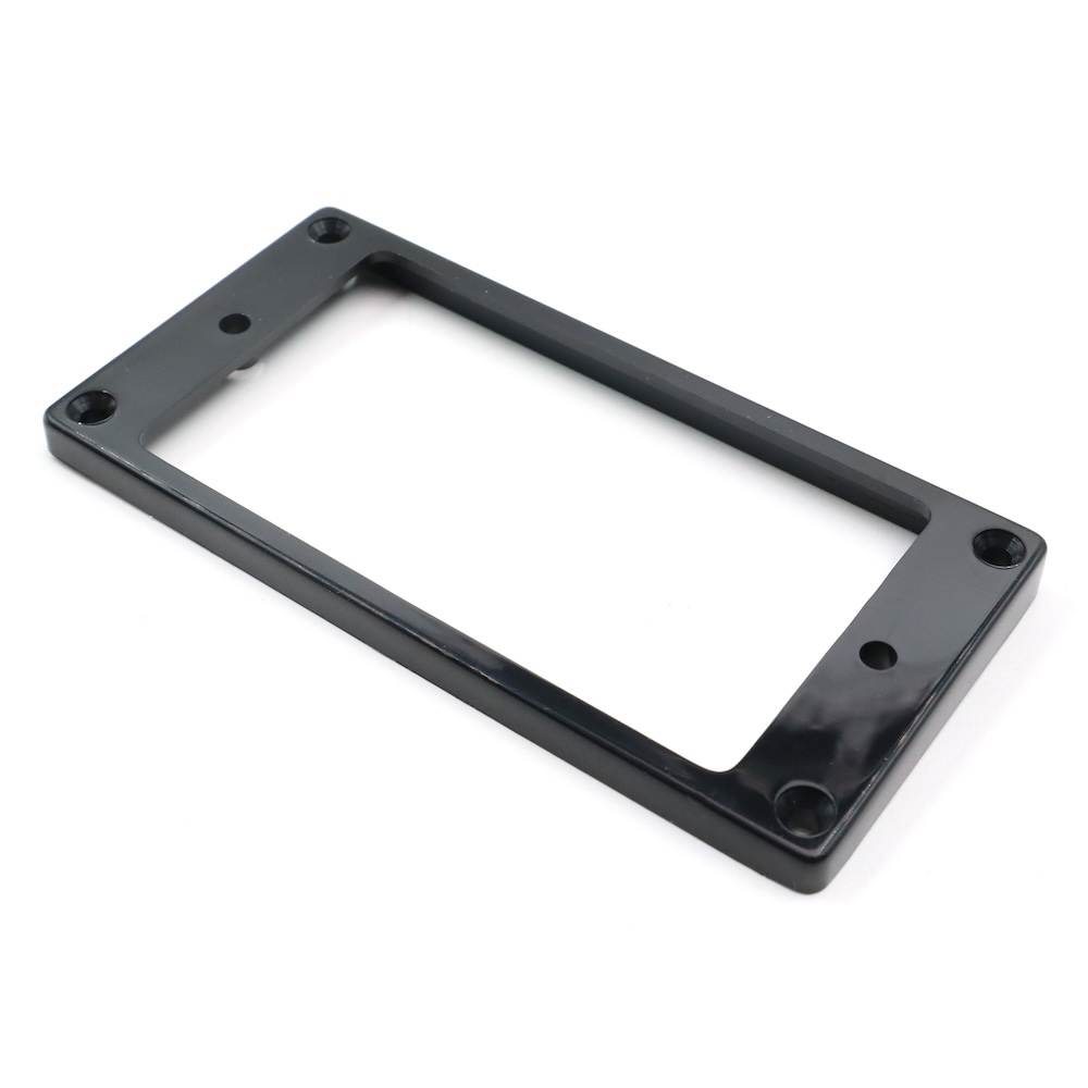 Humbucker Mounting Ring - Flat Bottom 5 x 7 (Black)