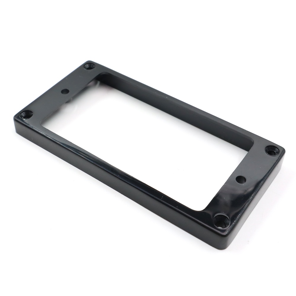 Humbucker Mounting Ring - Flat Bottom 7 x 9 (Black)