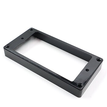 Humbucker Mounting Ring - Flat Bottom 11 x 12 (Black)