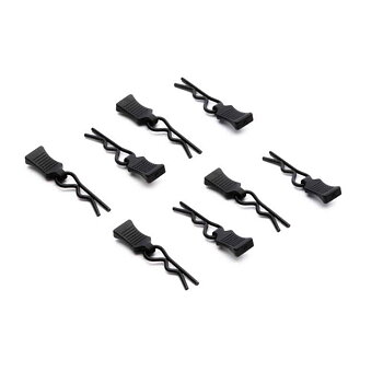 AXIAL 6mm Body Clip with Tabs (8)