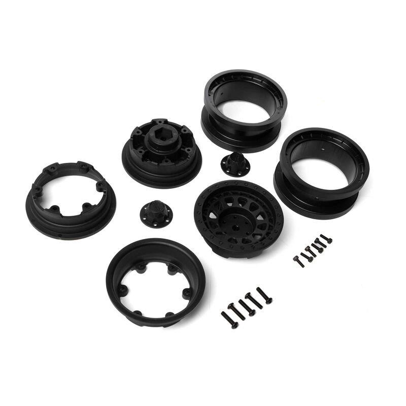 AXIAL 2.9inch Black Rhino Primm Beadlock Wheels (2)