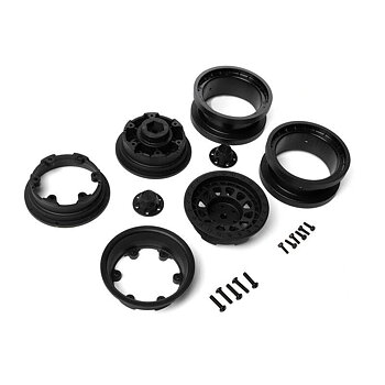 AXIAL 2.9inch Black Rhino Primm Beadlock Wheels (2)
