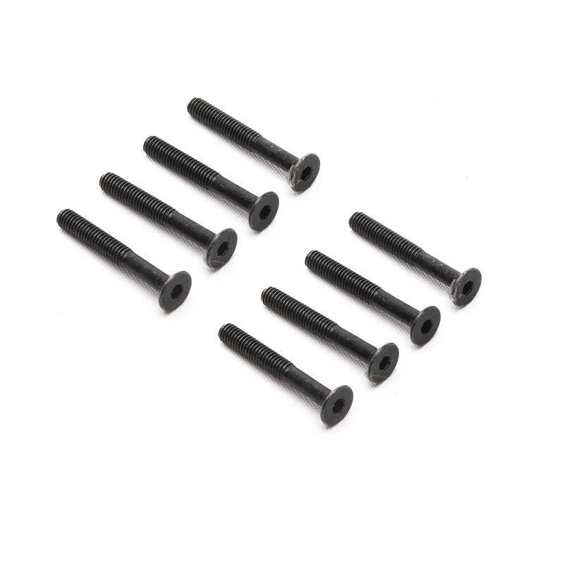 AXIAL M4 x 30mm, Flat Head Screw (8)