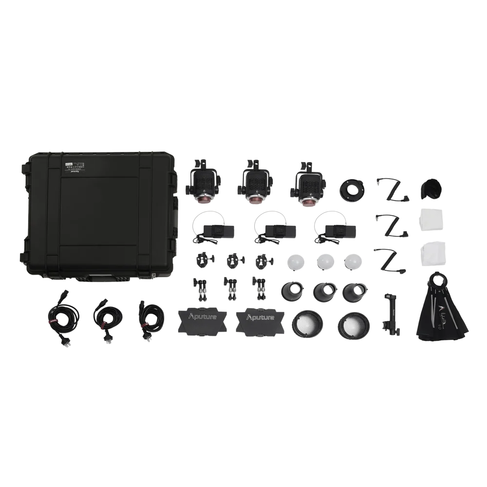 Aputure Storm  80c 3-Light Kit - 4