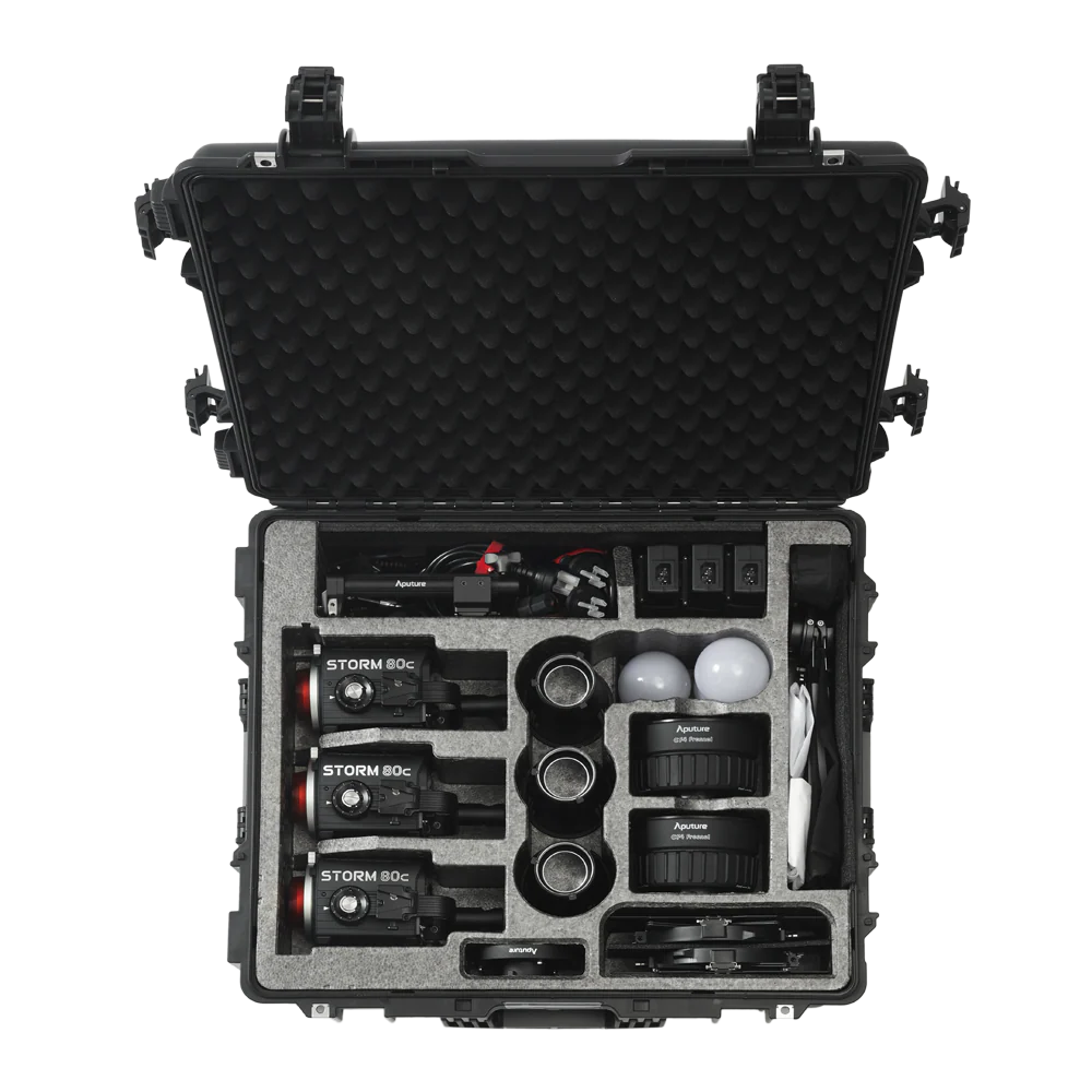 Aputure Storm  80c 3-Light Kit - 2