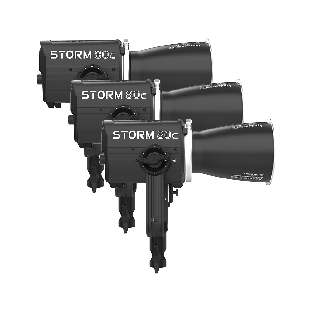 Aputure Storm  80c 3-Light Kit - 3
