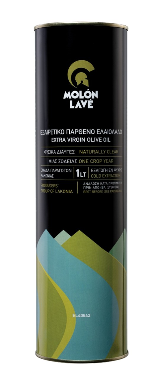 extra virgin olive oil MOLON LAVE 1L, from Lakonia