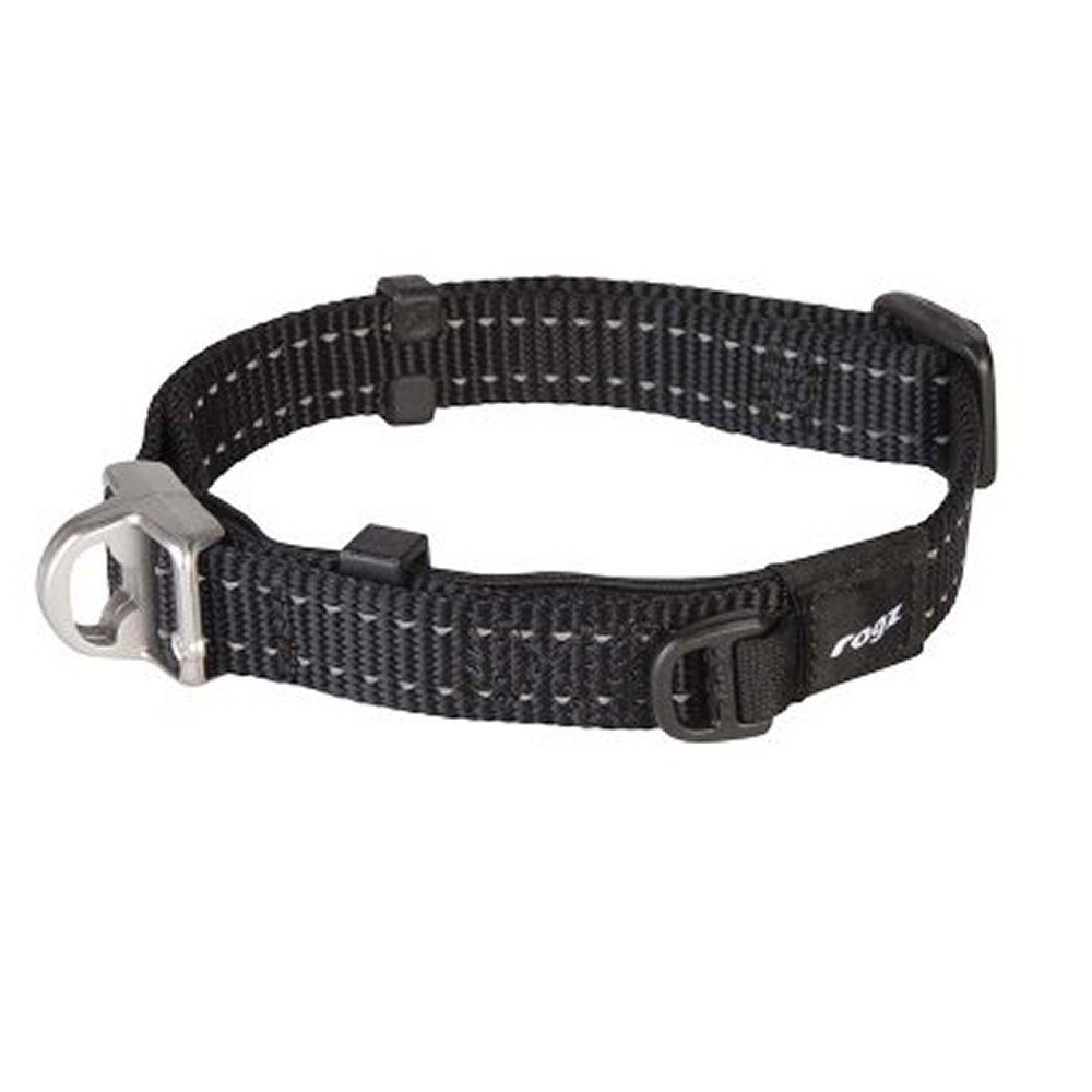 Rogz Safety Halsband Utility Xl Svart 25mm 42-66cm