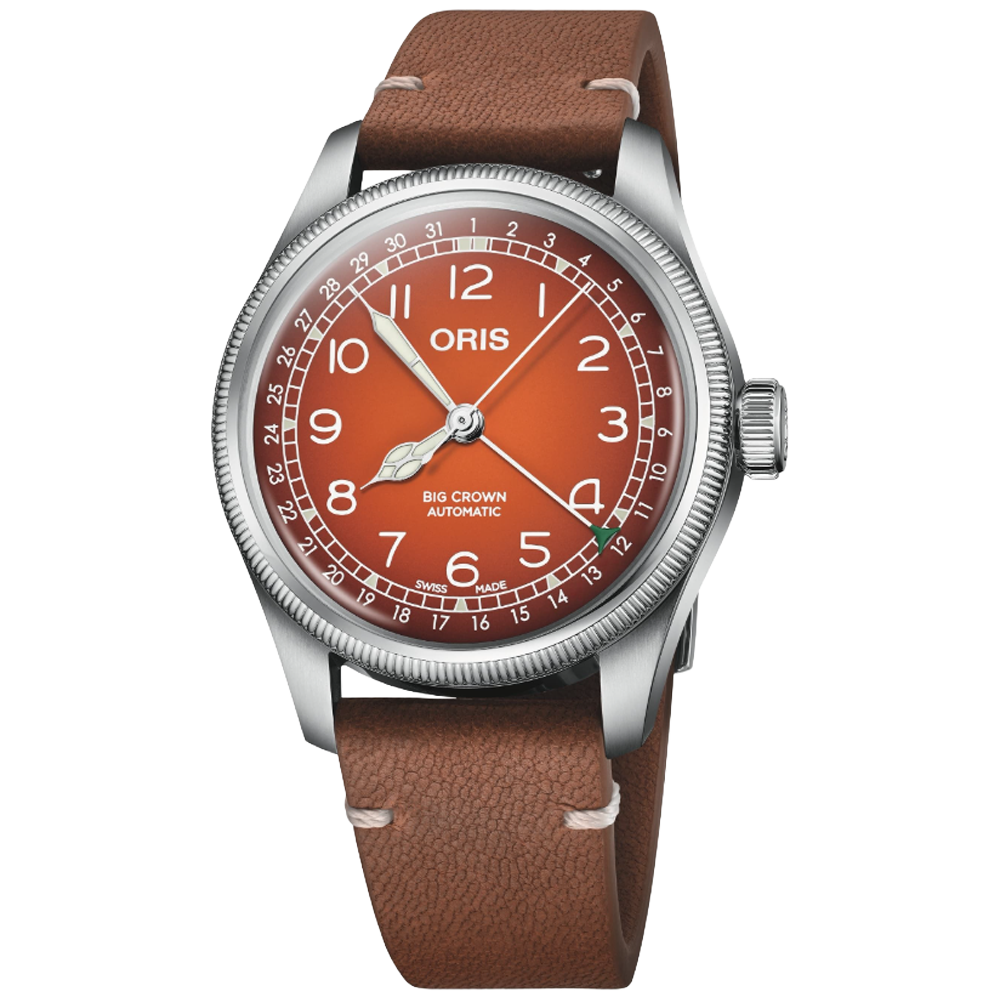 01 754 7785 4068-Set Oris Big Crown X Cervo Volante orange 40