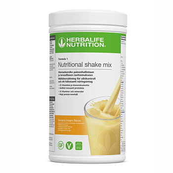 Formula 1 Hälsosam Måltid  Banana Cream