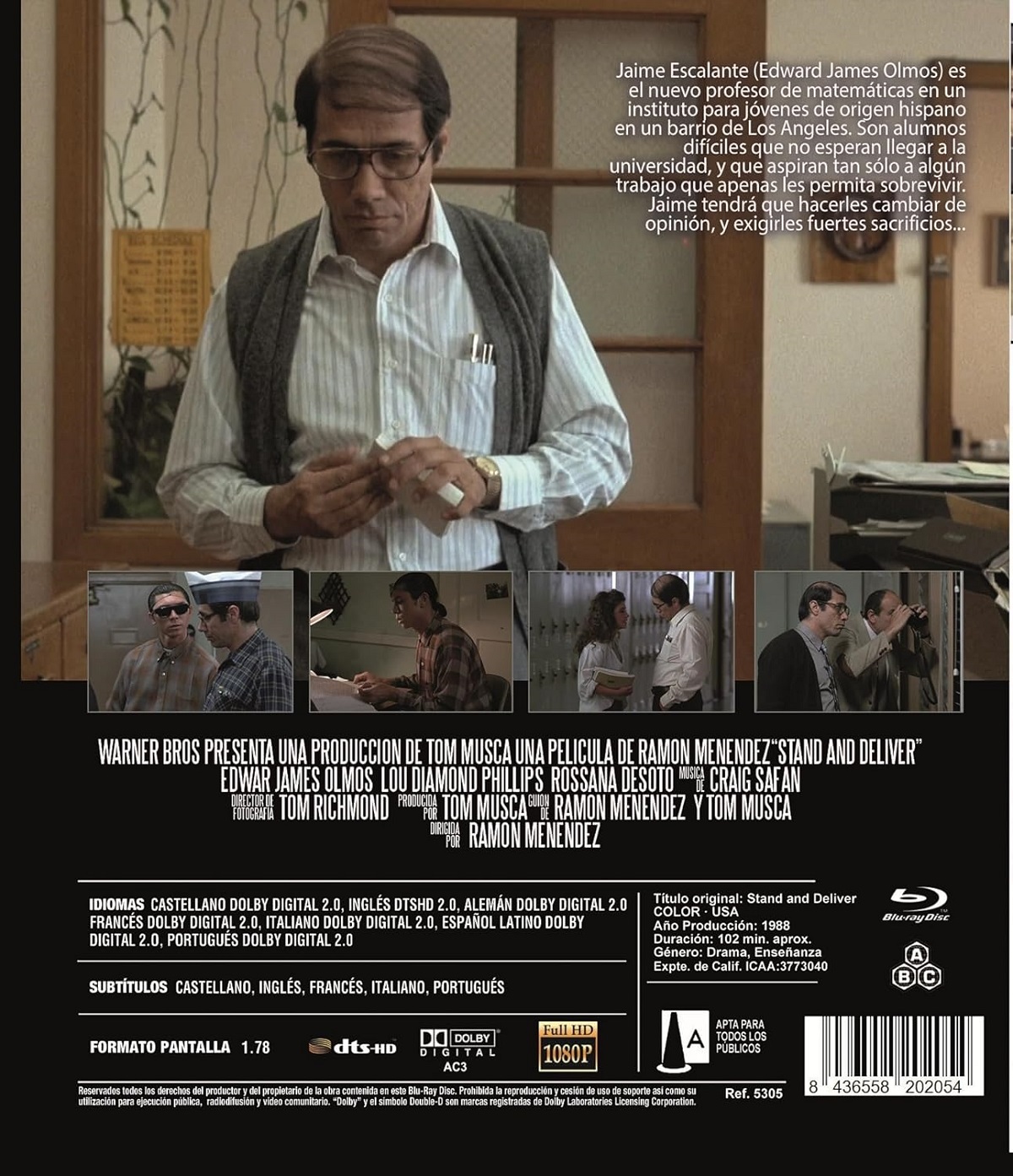 Stand And Deliver (ej svensk text) (Blu-ray) - 2