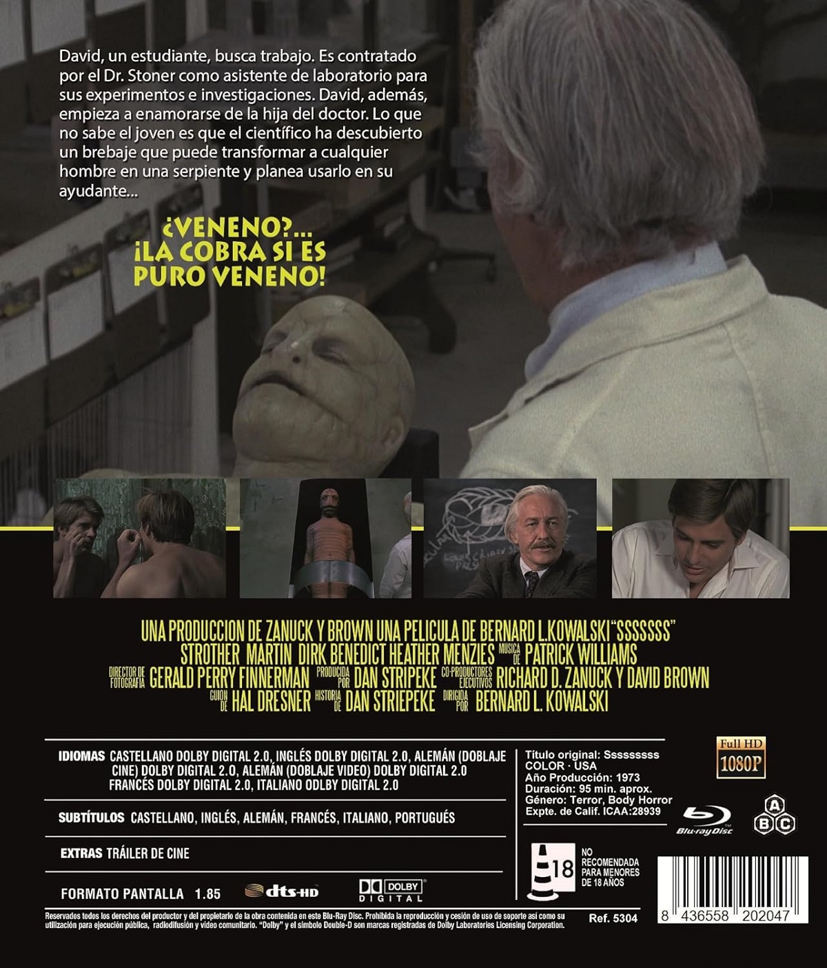 Ssssnake (ej svensk text) (Blu-ray) - 2