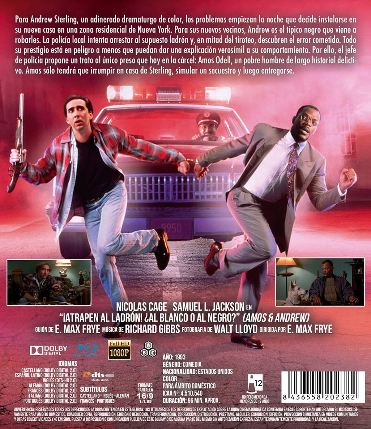 Amos & Andrew (ej svensk text) (Blu-ray) - 2