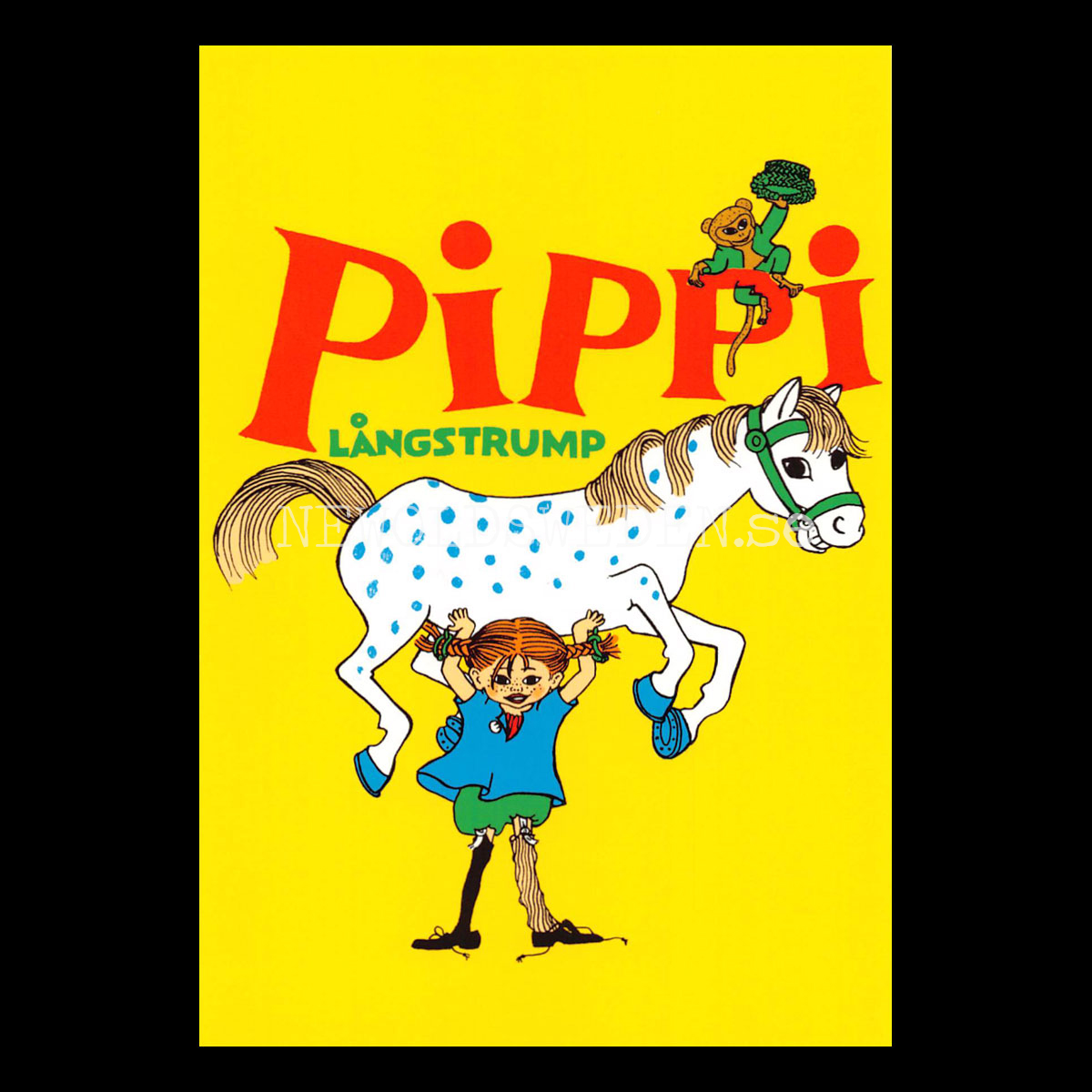 Pippi Långstrump Nr: 11 - Ingrid Vang Nyman - Vykort A6 - 325