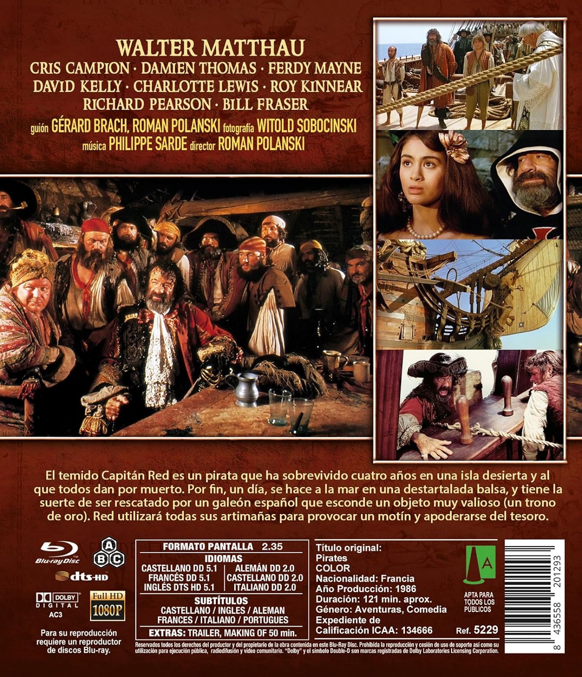 Pirates (ej svensk text) (Blu-ray) - 2
