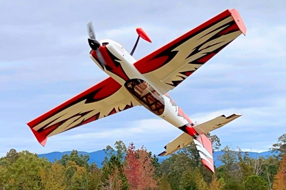 Extreme Flight 48inch Edge 540T V2 Plus - Dark Red/Black 1,22m - 6