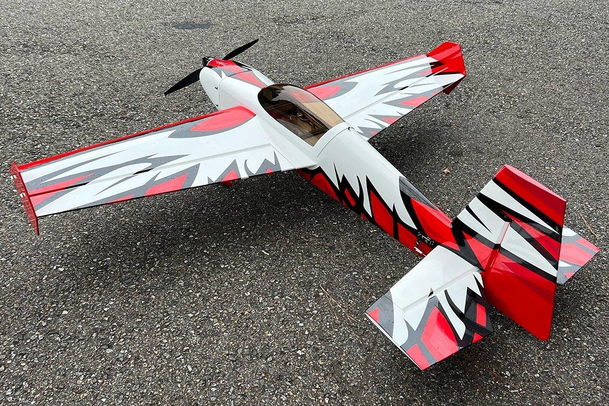 Extreme Flight 48inch Edge 540T V2 Plus - Dark Red/Black 1,22m