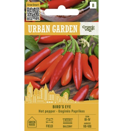 Birds Eye - Hot pepper - Organic Way
