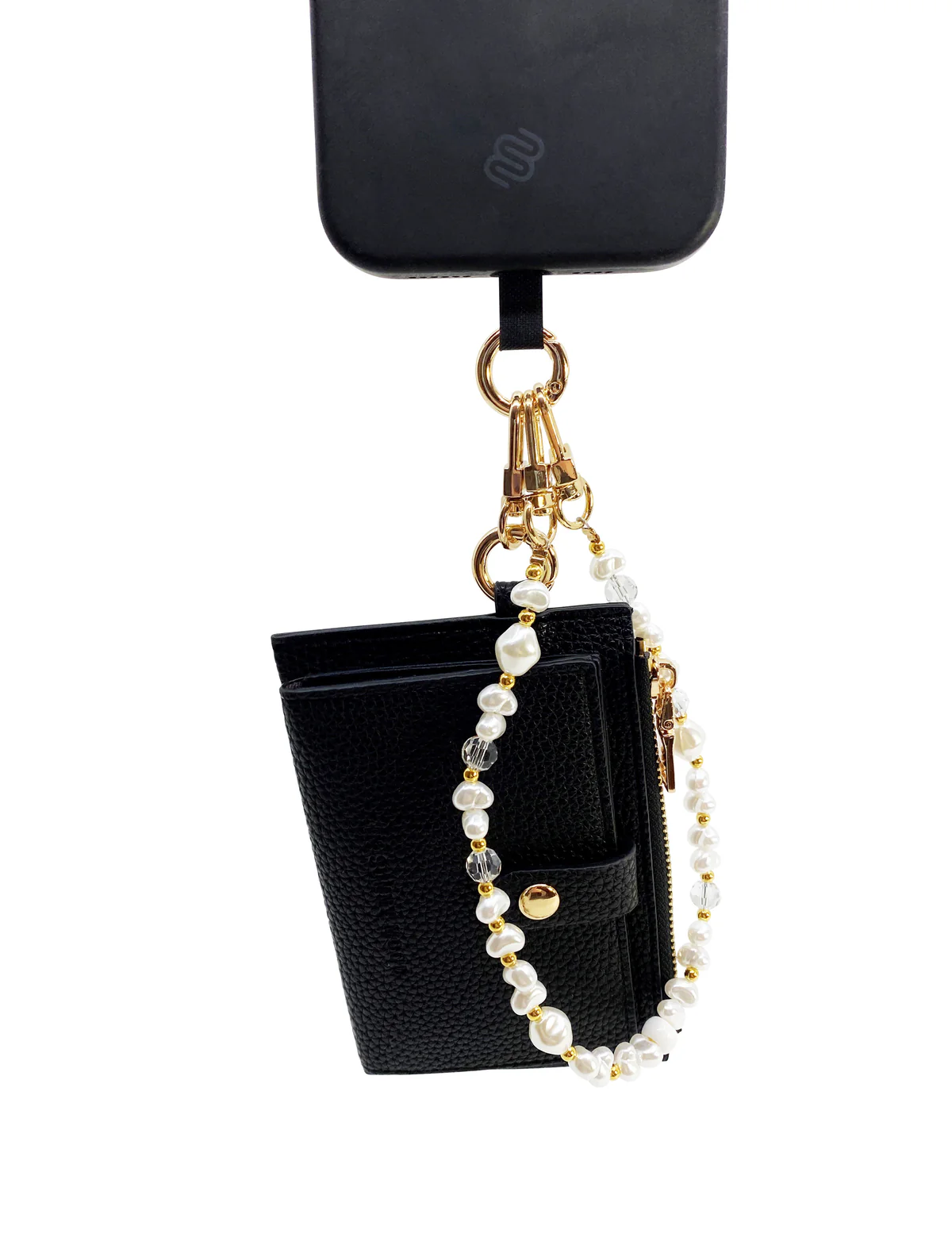 Card Holder Coin Zip Purse Black - 4