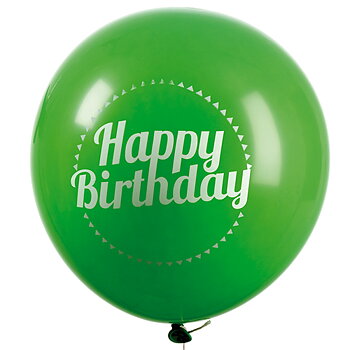 Ballonger 30 cm Happy Birthday 8-Pack